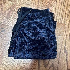 Size two limited edition velvet lululemon joggers